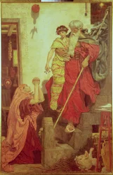 Elia che resuscita il Figlio della Vedova, 1868